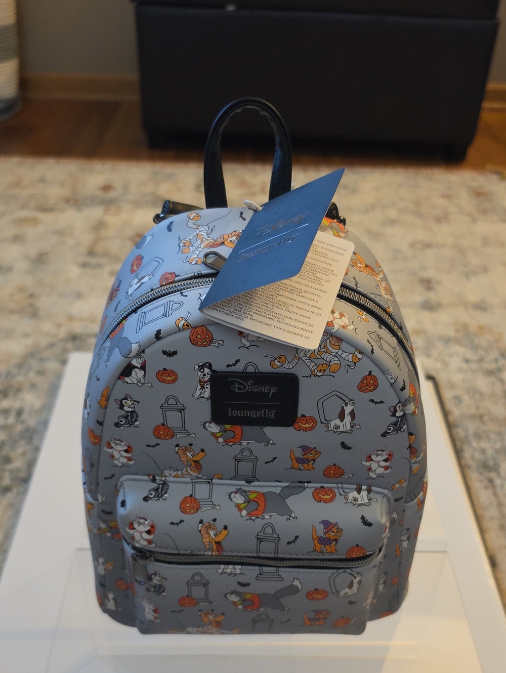 Loungefly Disney Dogs Graveyard Backpack NWT.